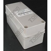 ABS Electrical Enclosure Box | IP66 Rated | Screw Mount Lid | Grey Body | by Tobin