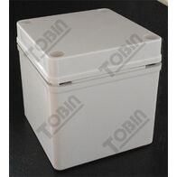 IP66 ABS Electrical Enclosure | Durable Grey Body | Screw Mount Lid | by Tobin
