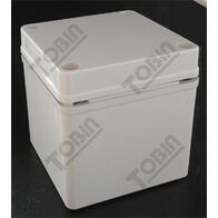 ABS Electrical Enclosure Box | IP66 Rated | Screw Mount Lid | Grey Body | by Tobin