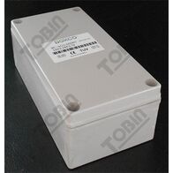 ABS Electrical Enclosure Box | IP66 Rated | Screw Mount Lid | Grey Body | by Tobin