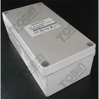 ABS Electrical Enclosure Box | IP66 Rated | Screw Mount Lid | Grey Body | by Tobin