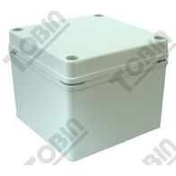 IP66 ABS Electrical Enclosure | Durable Grey Body & Screw Lid | Dust & Water Protection | by Tobin