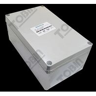 ABS Electrical Enclosure Box | IP66 Rated | Screw Mount Lid | Grey Body | by Tobin