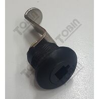 Enclosure Accessory Hinged Key Lock Nylon | Durable Construction | Easy Access Design | Secure Locking Mechanism | by Tobin