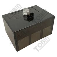 Neutral Link 1 x 35 4 x 16 + 2 x 16mm Back Wired | Secure Connection | Black Color | by Tobin