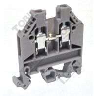 Terminal Din Mount 4mm 32A | Clip-On Design | Grey Color | by Tobin