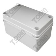 Polycarbonate Electrical Enclosure | IP66 Rated | Screw Mount Lid | Grey Body | by Tobin