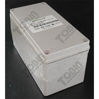 Polycarbonate Enclosure Box | IP66 Rated | Screw Mount Lid | Grey Body | by Tobin