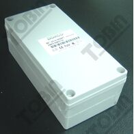 Polycarbonate Enclosure Box | IP66 Rated | Screw Mount Lid | Grey Body | by Tobin