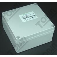 Polycarbonate Electrical Enclosure | IP66 Rated | Screwed Lid | Grey Body | by Tobin