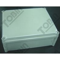 Polycarbonate Enclosure Box | IP66 Rated | Screw Mount Lid | Grey Body | by Tobin