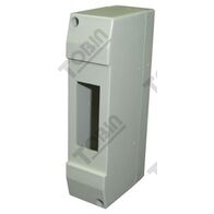 Enclosure MCB 1 Pole Plastic | Durable Construction | Designed for 1 Pole Protection | by Tobin