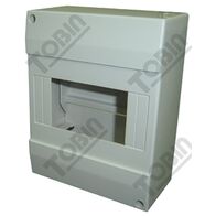 Enclosure MCB 6 Pole Plastic | Durable Construction | Compact Design | by Tobin