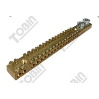 Earth Bars 165A 18 Pole | Numbered for Easy Identification | Robust Construction | by Tobin