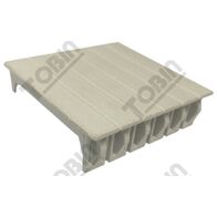 Pole Filler 6 Pole Strip | Durable Insulating Plastic | Compatible with Eaton Switchgear | by Tobin