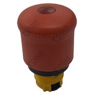 Emergency Stop Illuminated Pull To Release Button | Enhanced Visibility | 22mm Panel Mount | by Tobin