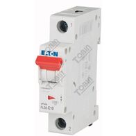 MCB Eaton C Curve 1 Pole 10A | 6kA Breaking Capacity | Ideal for Residential & Commercial Use | by Tobin