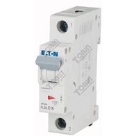 MCB Eaton C Curve 1 Pole 16A | 6kA Breaking Capacity | C Curve Tripping | by Tobin