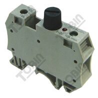 Terminal Fused M205 10mm | 10A Current Rating | 10-30V AC/DC | LED Indicator | by Tobin
