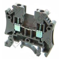 Terminal Din Mount 2.5mm Grey | 24A Current Rating | Durable Finish | by Tobin