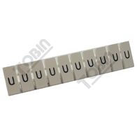 Terminal Label for TBN Range 2.5mm | U, V, W, N Markers | by Tobin