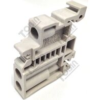 Terminal End Clamp for TBU2.5N to TBU35N | High-Quality Metal | Secure Clamping | by Tobin