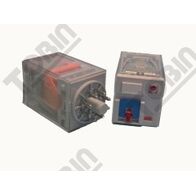 Relay Round Pin 2 Pole 10A 240VAC | 8 Pin Octal Base | LED Indicator | by Tobin