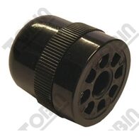 Timing Relay Base Round 8 Pin | 8 Pin Configuration | Compatible with Multi-Function Timing Relays | by Tobin