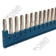 Plug In Bridge FBS50-5 BU | 50-Position Configuration | Easy Installation | Blue Color Coding | by Tobin