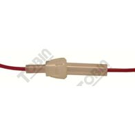 Glass Fuse Holder In Line 3AG | 3A Current Rating | 12VDC Voltage | Easy Wiring Tails | by Tobin