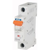 MCB Eaton C Curve 1 Pole 10kA 63A | 1 Pole Configuration | 10kA Breaking Capacity | C Curve Tripping | by Tobin