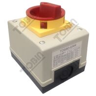 Isolator Enclosed IP65 80A 3 Pole | Padlockable Safety | Dust & Water Protection | by Tobin