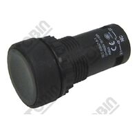 Pushbutton Monobloc Flush Black | 1 N/O & 1 N/C Contacts | Durable Design | by Tobin