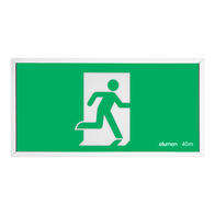 Mile40m LED Jumbo Exit Sign