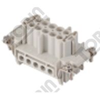 Socket Inserts 10P+E 16A Female Socket Outlet | Industrial Use | Durable Design | by Tobin
