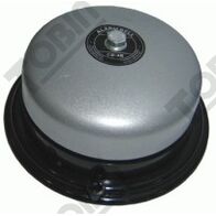 24VAC Surface Mount Warning Bell | 95dB Audible Alarm | 4 Inch Grey Design | by Tobin