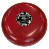 240VAC Red Warning Bell | 8 Inch Diameter | 95 dB Sound Output | Low 37mA Current | by Tobin