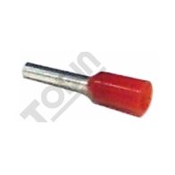 Boot Lace Pin Sgl Red | 1mm Wire Size | 8mm Length | Pack of 500 | by Tobin
