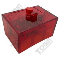 Covered Link Active 100amp | Red Cover & Clear Base | Back Wired Design | by Tobin