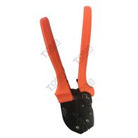Crimper for Uninsulated Terminals 0.5-6mm | High-Grade Steel | Ergonomic Non-Slip Grip | by Tobin