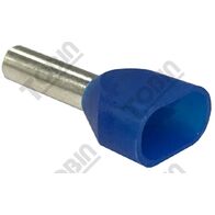 Boot Lace Pin Twin Grey | 2.5mm for 8mm Cables | Pack of 100 | by Tobin