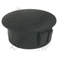 Enclosure Accessory Blanking Plug Screw PG22 | 22mm Push-In Hole Plug | Black Nylon Construction | by Tobin