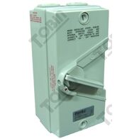 Isolator Enclosed IP56 4 Pole 63A | Weatherproof Design | 63A Current Rating | Comprehensive Isolation | by Tobin
