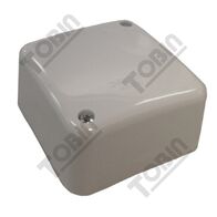 Junction Box Small with Connectors | Compact Design | 3 Single & 1 Double Connector | Durable Bakelite | by Tobin