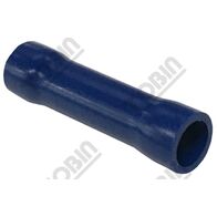 Butt Splice Blue Connector | 1.5-2.5mm Wire Size | 27A Rated | @Pack of 100 | by Tobin