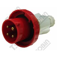 Straight Plug 32A 415VAC 3P+E | IP67 Rated | Durable Design | by Tobin