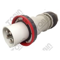Straight Plug 125A 415VAC | IP67 Rated | 3P+N+E Configuration | by Tobin