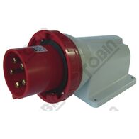 90 Deg Appliance Inlet 125A 415VAC | IP67 Rated | 3 Phase + N + E | by Tobin