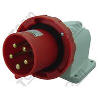 90 Deg Appliance Inlet 63A 415VAC | IP67 Rated | 3P+N+E Configuration | by Tobin