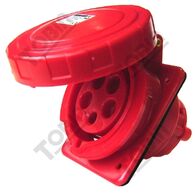 Panel Mount Sockets 32A 415V 3P+N+E | IP67 Rated | Durable Design | by Tobin